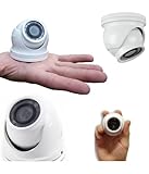 OISE ART STORE Trade Shop Mini-Kamera Dome Ahd Videoüberwachung Full HD 1080p 3,6 mm 12LED Video 1,3 MP