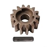 Gdfnmogo Ritzel- und Stift-Set mit 14 Zähnen für Rasenmäher, Metallkonstruktion, kompatibel mit den meisten Modellen