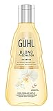 Guhl Blond Faszination Shampoo - mit weißer Orchidee - Glanz für ein natürliches oder coloriertes Blond, 250 ml