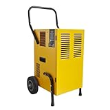 DE XI SEN LI Luftentfeuchter 50L/Tag – 5,5L Tank – Fläche bis 90 m² / 230 m³ – ECO Energiesparend – Leiser Bautrockner mit Timer Bautrockner – für Keller, Wohnung, große Räume