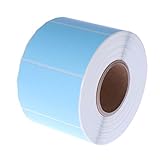 VILLCASE 2 Stück Thermopapier-Etiketten Druckeretiketten Direkte -Versandetiketten Etikettenaufkleber Thermoetiketten Barcode-Aufkleber Farbige Tabs Thermodrucker-Aufkleber