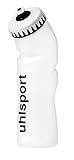 Uhlsport Trinkflasche-100120903 Trinkflasche, weiß/Schwarz, 750 ml/M