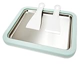 XPJYUA Eiscreme-Rollenmaschine Eismaschine, Instant-Eismaschine, gerollte Eismaschine for Joghurt(Large Green)