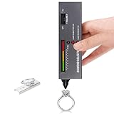Professioneller Diamant Tester, Tragbarer Edelstein Tester mit LED Anzeige, Hochpräzise Diamantprüfer Gerät für Anfänger und Experten Selector Gemstone Jewelry Gems Tool