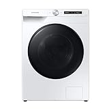 Samsung WD90T534ABW/S2 Waschtrockner, 9/6 kg, 1400 U/min, Automatische Waschmittel- und Weichspülerdosierung, Ecobubble, Weiß