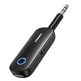 UGREEN Bluetooth Sender Klinke Bluetooth Adapter, 2 in 1 Bluetooth Transmitter und Receiver Bluetooth Splitter für 2 Kopfhörer wie Airpods, Audio System usw.