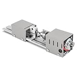 Mini Lathe Drehbank Metall, Drechselmaschine Mit 7 Gang Einstellung, Drechselbank Für Holz Dreh Einstech Schleif Schneidarbeiten, 96w 9000u/Min