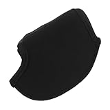 UKCOCO Schutzhülle für die Sattelstütze Stoßdämpfende Fahrradsattelstütze Sattelstützenstoßdämpfer Sattelstützenabdeckung Mountainbike-Platzierung Neopren-Nylon Black