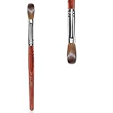 12# sable Nagelpinsel,Acrylnägel Werkzeug,Runde Nagelkunst-Pinsel,Acrylpulver pinsel,Maniküre Geeignet für Professionellen Gebrauch oder den Gebrauch zu Hause den