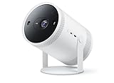 Samsung The Freestyle Tragbarer LED-Projektor, Full HD, HDR10, Beamer mit All Round Design, Auto Set-up, 360°-Sound, SP-LFF3CLAXXXE [2023]