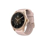 Hama Smartwatch (Farbdisplay 1,38“, Telefonfunktion, Whatsapp, E-Mails etc., Sprachassistent, wasserdicht, Schlafmonitor, 100 Sportarten + Herzfrequenz, Blutsauerstoff, Kalorien etc.) rosé