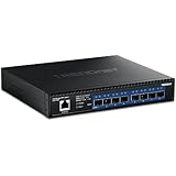 TRENDnet TL2-F7080 Switch 8-Port 10G Layer 2 Managed SFP