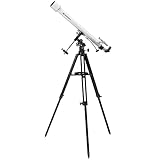 Bresser Linsenteleskop Classic 60/900 EQ Starterpaket mit äquatorialer Montierung mit Stativ und Zubehör für den perfekten Einstieg in die Astronomie