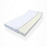 MSS e.K. orthopädischer Kaltschaum-Matratzentopper 180 x 200 cm - 10 cm Dicke Matratzenauflage | Matratzenschoner | Designed und produziert in Deutschland | Oeko-TEX zertifiziertTEX Zertifiziert