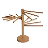 Einzigartiger Nudeltrockner aus Naturholz, stabiler Spaghetti-Trockner, Ständer, Halter, vielseitiges Holz-Trockengestell für Pasta