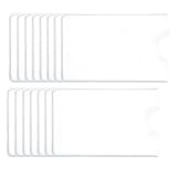 15 Stück Transparente Kartenhülle Set,Mehrzweck Kartenschutz Card Sleeves Ausweishülle Kreditkartenhülle,Scheckkartenhülle Kartenschutzhülle für Ausweis- & Kartenhüllen für ihre Geldbörs