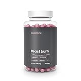 BeastPin Fatburner für Frauen mit Vitaminen & Koffein - Umfassende Ergänzung Zur Gewichtsabnahme, mit Synephrin, Grüntee-Extrakt & L-Carnitin, unterstützt Fett- & Kohlenhydratstoffwechsel, 120 Kapseln