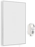 Behaglich Infrarotheizung mit Thermostat 600 Watt, Infrarotheizung Wandmontage bis 120 Grad Celsius für 3-15㎡ - Überhitzungsschutz - TÜV-Zertifizierung - WiFi（TuYa APP)