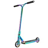 Chilli Pro Scooter™ Reaper Reloaded | Das ORIGINAL | Stunt Scooter mit 360° Lenkung | High-End Stuntscooter | Für Profi Rider | 120 mm PU Räder | Trick Roller für Kinder | Farbe - neochrome