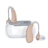 HIBRIQ Soundgerät mit einstellbarer Lautstärke und 4-Mode, intelligente Geräuschunterdrückung Desktop Ladegerät, Sprachverstärkungsgerät