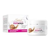 EHIOG 100g Schnecken-Kollagencreme – Anti-Aging Feuchtigkeitscreme mit Rekombiniertem Kollagen, Glättet Falten & Strafft die Haut – Gesichtscreme für Männer & Frauen