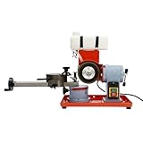 Schärfmaschine Sägeblatt Schleifmaschine 370W 220V Einstellbarer Winkel Sägeblattschärfgeräte Nass Kreissägeblattschärfer für Kunststoff Holz Aluminiumlegierung