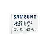 Samsung EVO Plus microSD-Speicherkarte (2024) (inkl. SD Adapter) - 256 GB
