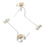 FUTUREORYY 2 Stück Vintage Uhr Ersatzteile Glockenschlaghammer aus Robustem für Klassische Wecker Auffälliger Retro Design Langlebig für Uhrenreparatur und DIY Uhrmacher Zubehör
