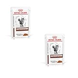 Royal Canin Veterinary Gastrointestinal | Doppelpack | 2 x 12 x 85 g | Nassfutter für ausgewachsene Katzen | Feine Stückchen in Soße | Bei Resorptionsstörungen des Darms