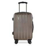 bugatti Lima Hartschalenkoffer 58x38x23,5 cm, 33,8L, 4-Rollen mit TSA-Schloss, Bronze