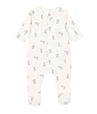 Petit Bateau Unisex Baby A09G3 Pyjama zum Schlafen gut, Marshmallow/GRIS, Naissance