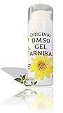 Leivys Arnika DMSO GEL - DMSO 99,9% ph. EUR Reinheit Gel Salbe mit Arnika hochdosiert in HDPE mit Dosierpumpe 50ml