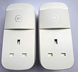 BT Powerline Adapter 1000 MBps 1GB 2er Set Stecker Gigabit Networking Ethernet (erneuert)
