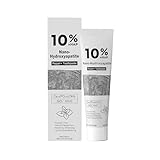 10% Nano Hydroxylapatit Zahnpasta, Hydroxyapatit Toothpaste – Für empfindliche Zähne, Aufhellung & Remineralisierung – Fluoridfrei, Vegan Zahncreme– Zahncreme Für Erwachsene & Kinder (1)