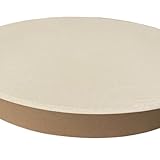 BABOSSA Pizzastein für den Grill | Ø32x3cm – Hochwertiger Cordierit Backstein – Knuspriger Boden, vielseitig geeignet für Pizza, Brot und mehr – Perfekte Ergebnisse und einfach zu Reinigen