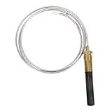 TOYANDONA Generator Cluster Thermoelement für Gasheizgeräte Aluminiumummantelter Temperatursensor Kompatibel mit Gasöfen Heizstrahlern und Warmwasserbereitern