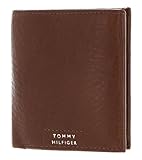Tommy Hilfiger TH Premium Leather Trifold Wallet Warm Cognac