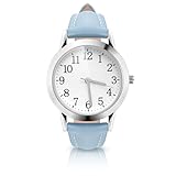 UKCOCO Damenuhr: Analog Quarz Armbanduhr Wasserdicht Damenuhr Einfache Business Klassische Armbanduhr Elegant Damenuhren fur Damen Frauen