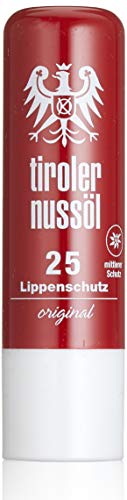 Tiroler Nussöl Lippenpflege orignal LSF 25, 1er Pack (1 x 5 g)
