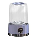 Unterwäsche-Waschmaschine, schnurlose M i-ni Waschmaschine, tragbares Wäschegerät, einfach zu bedienen, Premium-Qualität, platzsparend, vielseitig einsetzbar, 3000 mAh Akku, 20 x 13 cm, für Camping