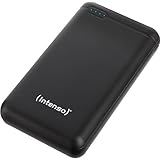 Intenso 7313550 Powerbank XS 20000, externes Ladegerät 20000mAh, geeignet für Smartphone/Tablet PC/Digitalkamera, schwarz