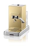 Lucaffé - La Piccola Gold, kompakte Kaffeemaschine für ESE Espresso Pads, Maße 28x16x31, geringer Verbrauch, hohe Qualität, Made in Italy +300 ESE Kaffeepads Ø 44 mm
