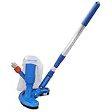 Poolsauger – Poolreiniger | Praktischer Poolsauger | Tragbarer Poolsauger | Poolsauger sauberer Pool Teleskopbar Saugers | Pool-Benutzer