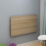 Faltbarer Wandtisch – kompakter Tisch für Esszimmer und Schreibtisch, platzsparend, für Küche, Büro und Zuhause, verstellbar, einfach zu installieren, vielseitige Wäschelösung
