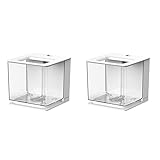 Benssey 2X Aquarium Aquarium Aquarium Einfach zu Wechselnde Wasser Acryl Kunststoff ()
