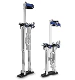 Olenyer Trockenbau-Stelzen, 45,7 cm - 76,2 cm, höhenverstellbar, Aluminium, Arbeitsstelzen für Blech, Tropfen, Decken, Maler, Wandmalerei oder hohe Sträucher