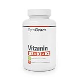 GymBeam Vitamin D3+K1+K2 - Hochdosiert, 55 μg (2.200 IU) Vitamin D3 (Cholecalciferol), Vitamin K1 (Phytomenadion) & K2 (Menachinon-7), unterstützt gesunde Knochen (60 kap)