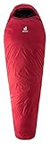 deuter Orbit -5° SL Damen Kunstfaser Schlafsack, cranberry-aubergine, Zip left