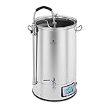 Royal Catering RCBM-42N Braukessel Bierbrauanlage Maischekessel Heimbrauanlage Bierbraukessel Bierbraugerät kleine Brauanlage Braukessel Edelstahl 60 L