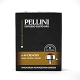 Pellini Caffè, Espresso Gusto Bar Gemahlener Kaffee für Espressomaschinen N. 46 Cremoso, 2er Pack (2 x 250 g (500 g)